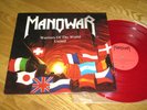MANOWAR WARRIORS OF THE WORLD UNITED CLEAR RED 12