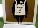 LIMITED & NUMBERED BANKSY ART COVER 12” DJ DM GOLD VERSION / SOLD OUT