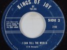 Black Gospel 45 KINGS OF JOY I Can Tell The World C.C. GARRETT HEAR