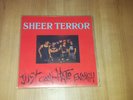 SHEER TERROR just can´t hate enough  ROTE LP
