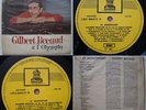 GILBERT BECAUD ET MAINTENANT... A L'OLYMPIA UNIQ CVR YELLOW ODEON LABELS RARE