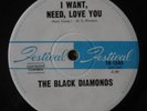 Black Diamonds I Want Need Love You OZ '66 Garage punk 45 EX
