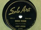 Solo Art 12001 Albert Ammons BOOGIE WOOGIE/Mecca Flat Blues  1939 1st SA session
