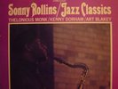 SONNY ROLLINS Jazz Classics LP Prestige Thelonious Monk Art Blakey NM-