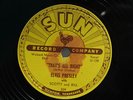 78 rpm Elvis Presley Thats All Right Sun 209 VG hear