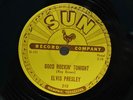 78 rpm Elvis Presley Good Rockin Tonight Sun 210 VG Hear