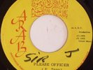 45 REGGAE: EARL ZERO Please Officer 1975 ARAB RECORDS RARE