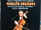 Miklos PERENYI cello play DVORAK Cello Concerto - HUNGAROTON