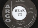Etta James R&B 45 (Argo # 5380) At Last/I Just Want to Make Love to You