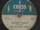 RARE BLUES-HOWLIN WOLF-ROCKIN DADDY-78-CHESS RECORDS-1566