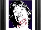 RARE - MICK JAGGER - THE STONES - ORIGINAL HAND SIGNED AUTOGRAPH