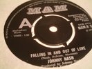 JOHNNY NASH falling in and out UK MAM DEMO 1971 MINT