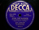 Decca 2672 Judy Garland Over the Rainbow The Jitterbug 78 E- / Wizard of Oz Jazz