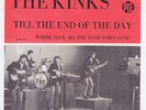 KINKS Till The End Of The Day RARE Sweden 45 LISTEN mod dancer FREAKBEAT garage