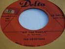 THE DEVOTIONS rip van winkle RARE DOO WOP 45 on DELTA