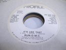 HEAR Rap Promo 45 RUN-D.M.C. It's Like That on Profile (Promo)