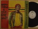 HORACE ANDY LP NATTY DREAD A WEH SHE WANT EX/VG+ JAMAICAN PRESS
