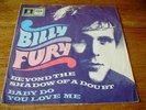 BILLY FURY- GERMAN-DEMO  PIC SLEEVE-  BEYOND THE SHADOW OF A DOUBT - CIRCA 1967