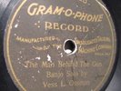 VESS OSSMAN man behind the gun BANJO Gram-O-PHONE A152 gramophone improved 7