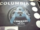 PINK FLOYD - IT WOULD BE SO NICE - AUSSIE PROMO  -  HOLY GRAIL FLOYD 45