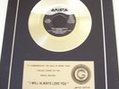 WHITNEY HOUSTON certified gold 
