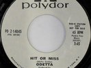 rare Soul Funk 45 ODETTA hit or miss POLYDOR Listen