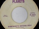 rare Group Soul 45 PLANETS everybody's getting high