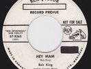 Canada Country Bopper 45 - BOB KING - Hey Mam / Always Lend A Helping Hand