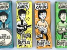 Vintage 4 Beatles Candy Sticks Empty Boxes John   Paul (orange)   George   Ringo