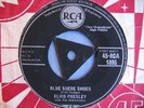ELVIS--EX+ VINYL-1958  ORIGINAL TRI CENTRE-BLUE SUEDE SHOES