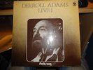DERROLL ADAMS - Live (Sounds superb) RARE original BELGIUM only LP from 1977