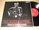 LP-DAVY GRAHAM -FOLK, BLUES & BEYOND...-UK ORIG 1st 1964 MONO DECCA LK 4549 -EX+