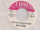 BILLY STORM Please Don't Mention Her Name (HBR)Promo Northern Soul 45 + PS HEAR