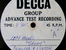 LEAF HOUND - ORIGINAL UK ACETATE 2-TRACK DECCA 10-INCH 1971 2-SIDED