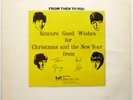 THE BEATLES From then to you Fan Club Christmas Album UK Apple LP Lyn 2154 NM