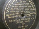 CAL STEWART uncle josh weathersby in CHINESE laundry VICTOR Monarch no dog 7