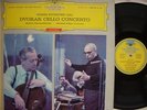 Dvorak Cello Concerto 1962 DGG 138755 Red Tulip Orig Fournier Szell Nice