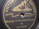 CAL STEWART meeting of the school directors VICTOR Monarch 668 nipper lbl 7