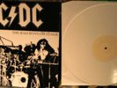 AC/DC the bad boys on stage live boot UK 1981 white LP motorhead thin lizzy Kiss