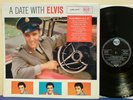 LP ELVIS PRESLEY,A DATE WITH ELVIS,BLACK RCA LPM-2011,MONO,DEUTSCHE PRESSUNG