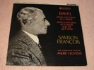 RAVEL PIANO CON - SAMSON FRANCOIS - RARE  COLUMBIA 33CX 1747
