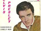 ELVIS PRESLEY Surrender / Lonely Man RARE 7” ORIGINAL SPAIN 33 RPM 1961