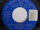 Hip Hop Rap 45 DAVY DMX One For The Treble TUFF CITY