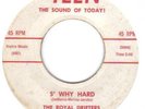 VERY RARE KILLER ROCKABILLY 45   THE ROYAL DRIFTERS    LITTLE LINDA & 5 WHY HARD