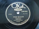1920s JAZZ: CHICAGO FOOTWARMERS - SWEEP 'EM CLEAN - OKEH 8792 FINE COPY