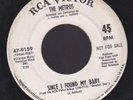 rare  THE METROS  Since I Found My Baby dj RCA-9159  45  