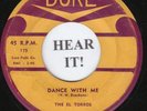 DOO WOP 45 The El Torros (Duke # 175) Dance with Me/Yellow Hand