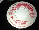 POLLY BROWN So Much In Love / I Can't Go On Living Without You BELL Promo HEAR