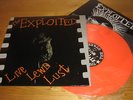 The Exploited - Live Lewd Lust - LP  1996 Orange Vinyl UK mint-/vg++