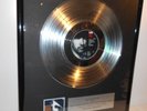 U2 Rattle and Hum platin Schallplatte goldene